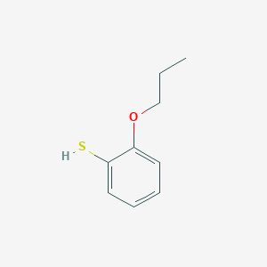 molecular formula C9H12OS B7996140 2-n-Propoxythiophenol 