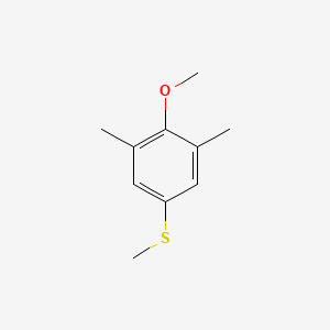 molecular formula C10H14OS B7996170 3,5-Dimethyl-4-methoxyphenyl methyl sulfide 