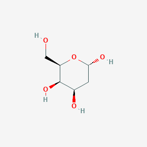 molecular formula C6H12O5 B079963 2-脱氧-α-D-半乳呋喃糖 CAS No. 14215-77-1