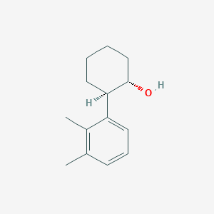 molecular formula C14H20O B7996398 (1S,2R)-2-(2,3-dimethylphenyl)cyclohexan-1-ol 