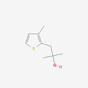 molecular formula C9H14OS B7996442 1-(3-Methyl-2-thienyl)-2-methyl-2-propanol 