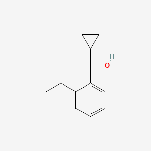 1-(2-iso-Propylphenyl)-1-cyclopropyl ethanol