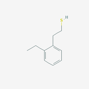 molecular formula C10H14S B7996465 2-(2-Ethylphenyl)ethanethiol 