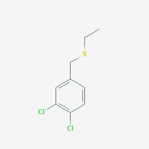 molecular formula C9H10Cl2S B7996517 3,4-Dichlorobenzyl ethyl sulfide 