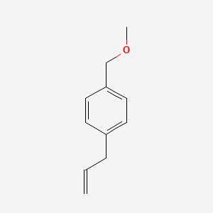 molecular formula C11H14O B7996543 1-Allyl-4-methoxymethylbenzene 