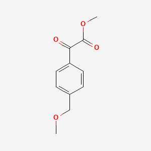 molecular formula C11H12O4 B7996732 (4-Methoxymethylphenyl)oxoacetic acid methyl ester 