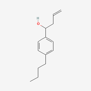 molecular formula C14H20O B7996927 4-(4-n-Butylphenyl)-1-buten-4-ol 
