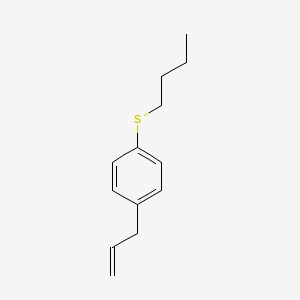molecular formula C13H18S B7996946 3-(4-n-Butylthiophenyl)-1-propene 