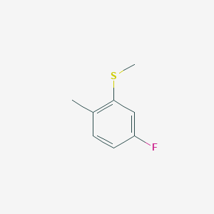 molecular formula C8H9FS B7997121 (5-Fluoro-2-methylphenyl)(methyl)sulfane 