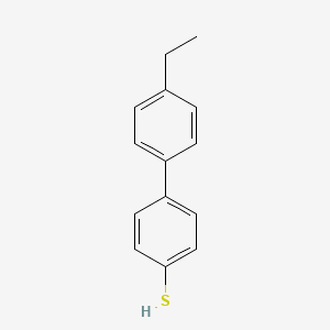 molecular formula C14H14S B7997263 4-(4-Ethylphenyl)thiophenol CAS No. 17078-77-2