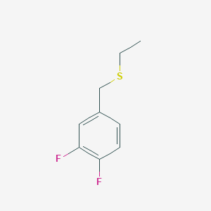 molecular formula C9H10F2S B7997381 3,4-Difluorobenzyl ethyl sulfide 