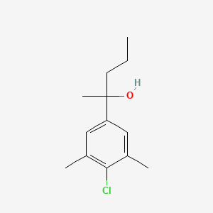 2-(4-Chloro-3,5-dimethylphenyl)-2-pentanol