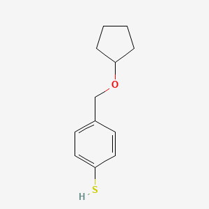 4-[(Cyclopentyloxy)methyl]thiophenol