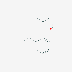 2-(2-Ethylphenyl)-3-methyl-butan-2-ol