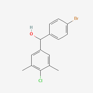 4-Bromo-4'-chloro-3',5'-dimethylbenzhydrol