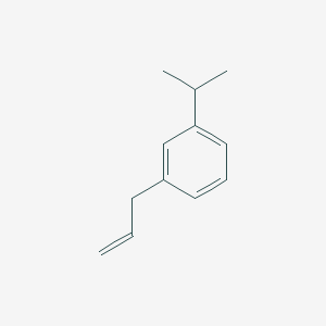 molecular formula C12H16 B7997490 1-(Prop-2-en-1-yl)-3-(propan-2-yl)benzene 