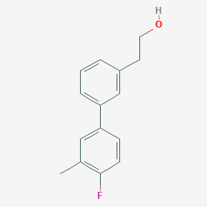 3-(4-Fluoro-3-methylphenyl)phenethyl alcohol