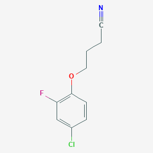 4-(4-Chloro-2-fluoro-phenoxy)butanenitrile