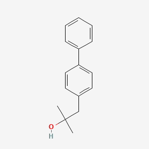 molecular formula C16H18O B7997530 1-(4-Biphenyl)-2-methyl-2-propanol 