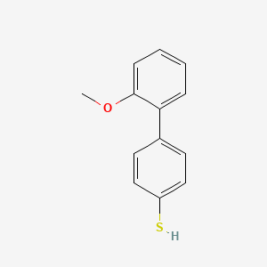 molecular formula C13H12OS B7997599 4-(2-Methoxyphenyl)thiophenol 