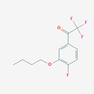 1-(3-Butoxy-4-fluorophenyl)-2,2,2-trifluoroethanone