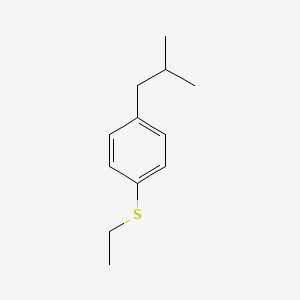 molecular formula C12H18S B7997704 4-iso-Butylphenyl ethyl sulfide 