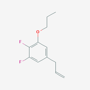 5-Allyl-1,2-difluoro-3-propoxybenzene