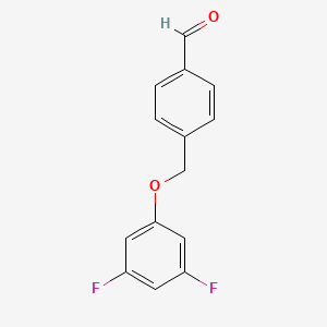 4-((3,5-Difluorophenoxy)methyl)benzaldehyde