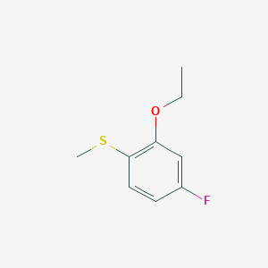 2-Ethoxy-4-fluorophenyl methyl sulfide