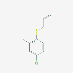 1-Allylsulfanyl-4-chloro-2-methylbenzene