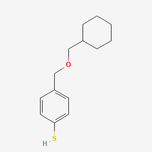 4-[(Cyclohexanemethoxy)methyl]thiophenol