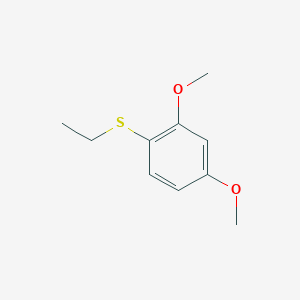 molecular formula C10H14O2S B7997930 2,4-Dimethoxyphenyl ethyl sulfide 