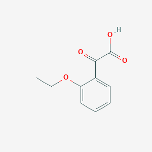 molecular formula C10H10O4 B7997990 (2-Ethoxyphenyl)glyoxylic acid 