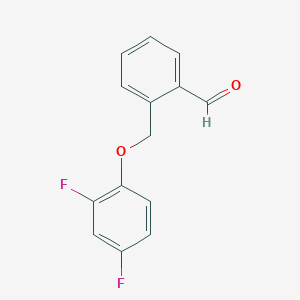 2-((2,4-Difluorophenoxy)methyl)benzaldehyde