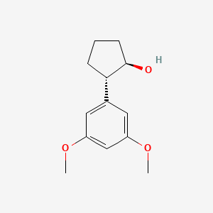 trans-2-(3,5-Dimethoxyphenyl)cyclopentanol