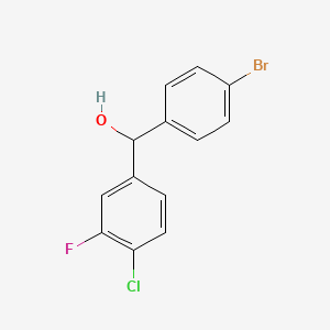 4-Bromo-4'-chloro-3'-fluorobenzhydrol