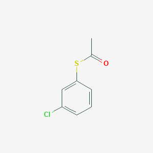 molecular formula C8H7ClOS B7998209 S-3-Chlorophenylthioacetate 