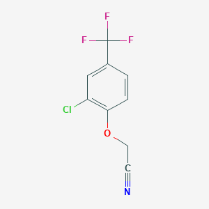 2-[2-Chloro-4-(trifluoromethyl)-phenoxy]acetonitrile