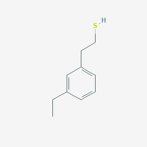 molecular formula C10H14S B7998385 2-(3-Ethylphenyl)ethanethiol 