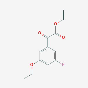 Ethyl 3-ethoxy-5-fluorobenzoylformate