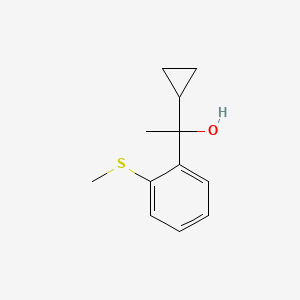 1-[2-(Methylthio)phenyl]-1-cyclopropyl ethanol