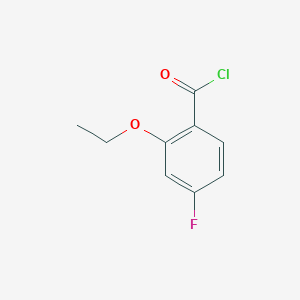 2-Ethoxy-4-fluorobenzoyl chloride