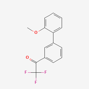 3'-(2-Methoxyphenyl)-2,2,2-trifluoroacetophenone