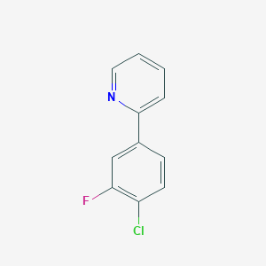 2-(4-Chloro-3-fluorophenyl)pyridine