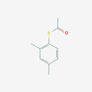 molecular formula C10H12OS B7998603 S-(2,4-Dimethylphenyl) ethanethioate 