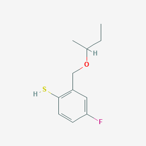 2-[(sec-Butyloxy)methyl]-4-fluorothiophenol