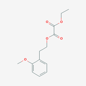 O2-Ethyl O1-[2-(2-methoxyphenyl)ethyl] oxalate