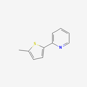 molecular formula C10H9NS B7998688 2-(5-甲基噻吩-2-基)吡啶 CAS No. 139003-60-4