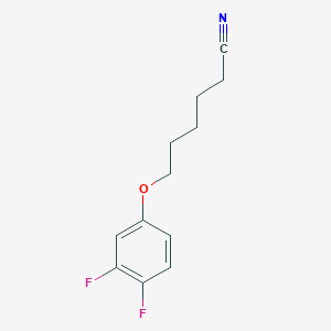 6-(3,4-Difluoro-phenoxy)hexanenitrile