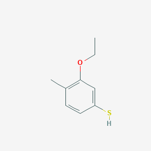 molecular formula C9H12OS B7998714 3-Ethoxy-4-methylthiophenol 